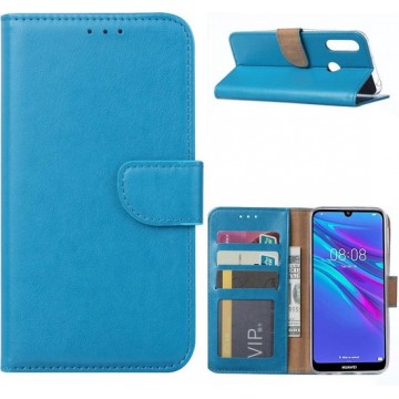 Huawei Y6 2019 - Bookcase Turquoise - portemonee hoesje