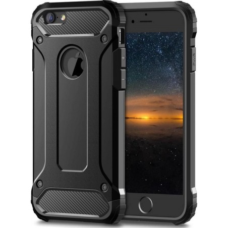 Armor Hybrid iPhone 7 Plus / 8 Plus Hoesje - Zwart