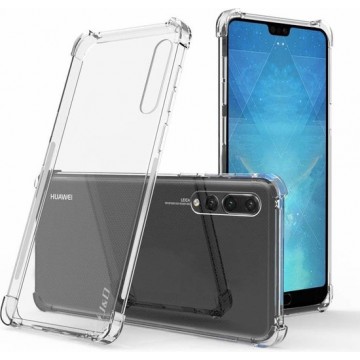 Huawei P20 Pro hoes - Anti-Shock TPU Back Cover - Transparant