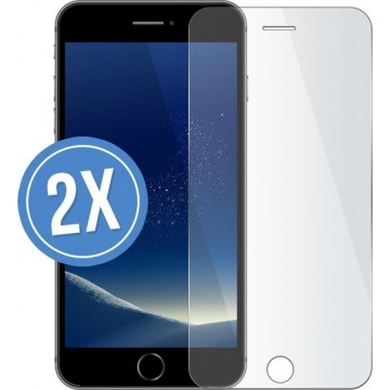 Apple iPhone 8 Plus - Screenprotector - Tempered glass - 2 stuks