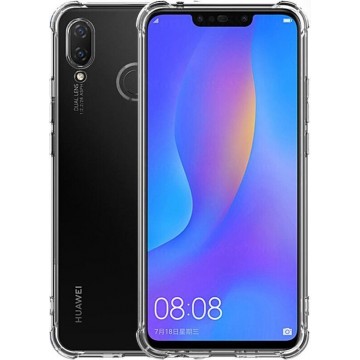 huawei p smart plus 2018 hoesje shock proof case - Huawei P Smart Plus 2018 hoesje shock proof case hoes cover transparant