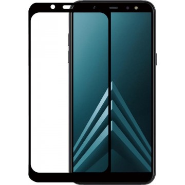 Azuri screenprotector flat tempered glass RINOX ARMOR - Voor Samsung Galaxy A6 (2018) - Zwart