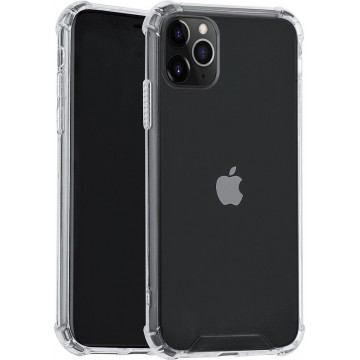 Apple iPhone 11 Pro Max Transparant Backcover hoesje Hard case - Shockproof - Anti shock - Transparant