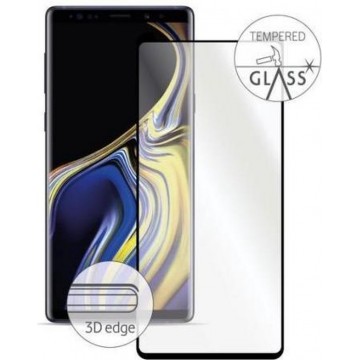 Samsung Note 9 Screenprotector - Case Fit - Gehard glas screen protector met gebogen zwart frame voor Samsung Galaxy Note 9