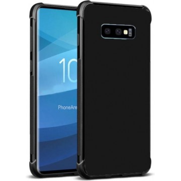 Shockproof Soft TPU hoesje zwart Silicone Case Samsung Galaxy S10