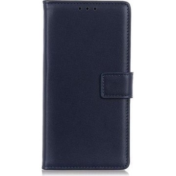 Shop4 - Samsung Galaxy A50 Hoesje - Wallet Case Business Donker Blauw
