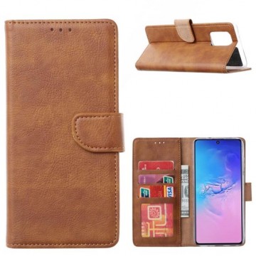 Samsung Galaxy S20FE - Bookcase Bruin - portemonee hoesje