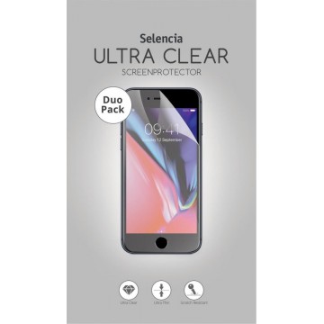 Selencia Duo Pack Ultra Clear Screenprotector voor de Samsung Galaxy A01