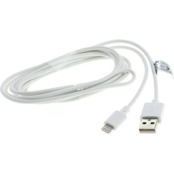 OTB Lightning naar USB kabel - wit - 2 meter