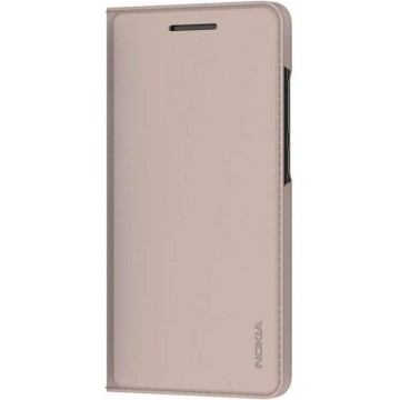 Nokia Slim Flip Case - beige - voor Nokia 5.1 (Nokia 5 2018 editie)