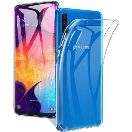 Samsung Galaxy A50 TPU Hoesje Transparant