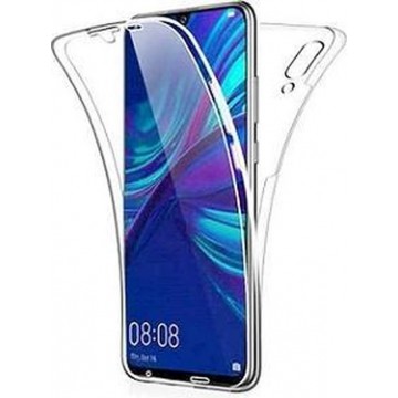 Huawei Y6 2019 Hoesje Siliconen Transparant Full Cover