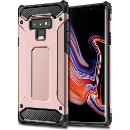 Samsung Galaxy Note 9 Hybride Hoesje Roze Goud