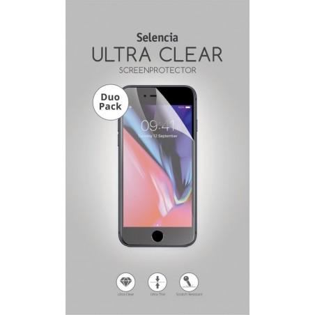 Selencia Duo Pack Ultra Clear Screenprotector voor de Xiaomi Redmi Note 9 Pro / 9S