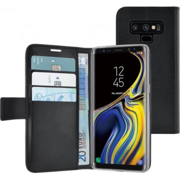 Azuri walletcase - magnetic closure & 3 cardslots - zwart - Samsung Note 9