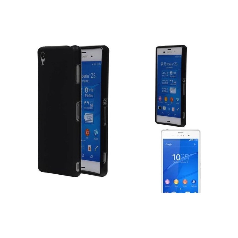 Case TPU Hoesje voor Sony Xperia Z3 D6603 verpakking Zwart - TelefoonaccessoiresTelefoonhoesjes - 35% Korting!