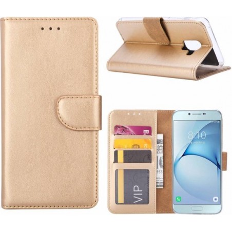 Samsung Galaxy J6 2018 portemonnee hoesje - goud