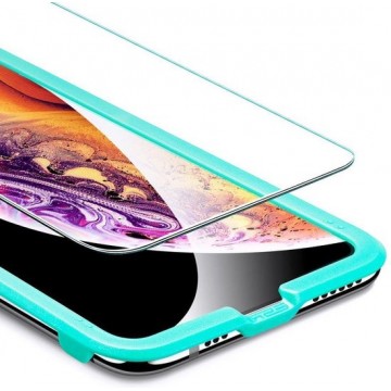 ESR Tempered Glass voor Apple iPhone XS / X - Installatie Frame