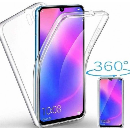 EmpX.nl Samsung Galaxy Samsung A20e TPU 360° graden TPU siliconen 2 in 1 hoesje