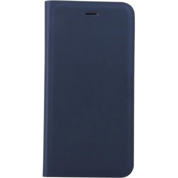 Apple iPhone 8 Pasjeshouder Blauw Booktype hoesje - Magneetsluiting