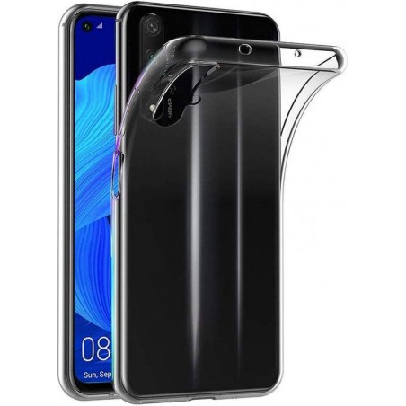 Huawei Nova 5T Hoesje Dun TPU Transparant