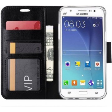 Samsung Galaxy A3 2017 Portemonnee wallet hoesje Book case Zwart