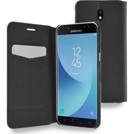 Azuri Samsung Galaxy J5 (2017) hoesje - Ultra dunne book case - Zwart