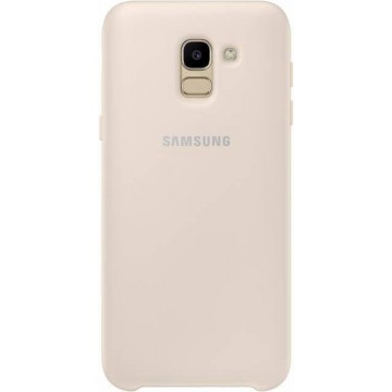 Samsung dual layer cover - gold - for Samsung Galaxy J6