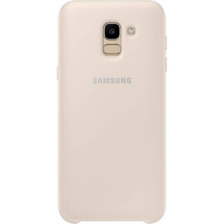 Samsung dual layer cover - gold - for Samsung Galaxy J6