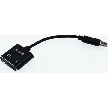 Ninzer® Type C, USB C Headphone / Oortelefoon en opladen Adapter / Converter