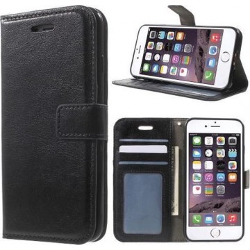 Cyclone zwart wallet case hoesje iPhone 7