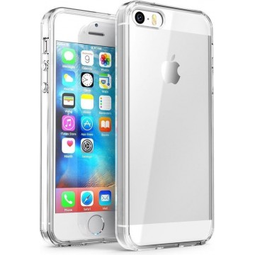iPhone 5/5s/5SE Hoesje Siliconen Case Hoes Cover Dun - Transparant
