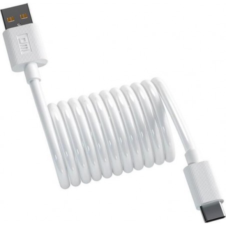 DrPhone DM Series - USB-C 2.4A Oplaadkabel + Datakabel - Extra Stevig - 1M - Laadkabel - Smartphone en Tablet Kabel - 1 Meter