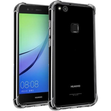 huawei p10 lite hoesje shock proof case - Huawei p10 lite hoesje shock proof case hoes cover transparant