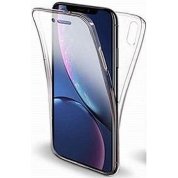 iPhone XR Hoesje Siliconen Transparant Full Cover