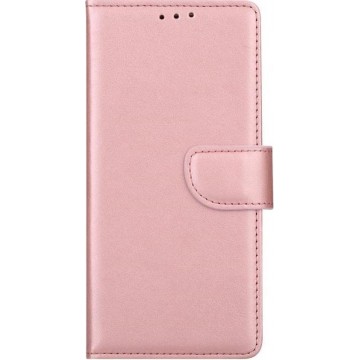 Huawei P9 Lite 2017 - Bookcase Rose Goud - portemonee hoesje