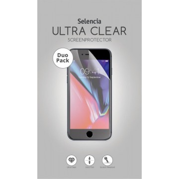 Selencia Duo Pack Ultra Clear Screenprotector voor de Alcatel 1S (2019)