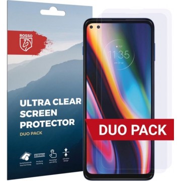 Rosso Motorola Moto G 5G Plus Ultra Clear Screen Protector Duo Pack