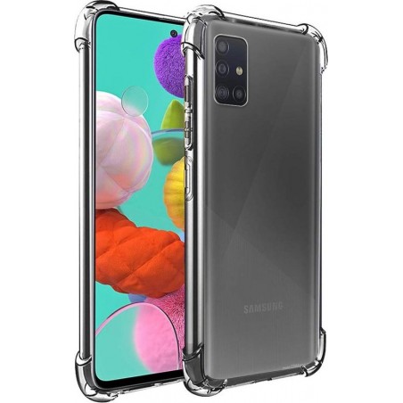 Shockproof Soft TPU hoesje Silicone Case Samsung Galaxy A51