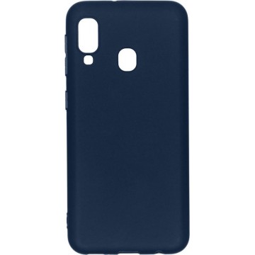 iMoshion Color Backcover Samsung Galaxy A20e hoesje - Donkerblauw