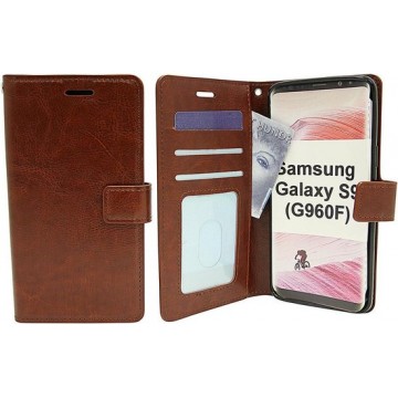Samsung Galaxy S9 - Bookcase Bruin - portemonee hoesje