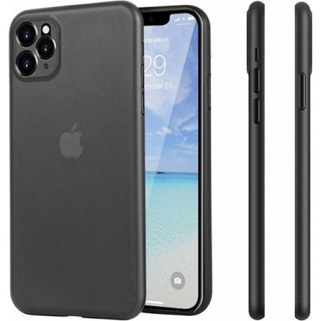 extreem dun hoesje iPhone 11 pro max - zwart