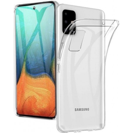 Samsung Galaxy A71 Hoesje Dun TPU Transparant