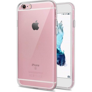 Apple iPhone 6 & 6s Hoesje - Siliconen Back Cover - Transparant
