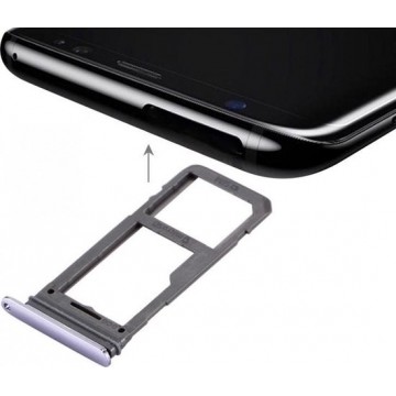 mobtsupply Simkaart houder Purple Voor Samsung Galaxy S8 SM-G950F / G955F