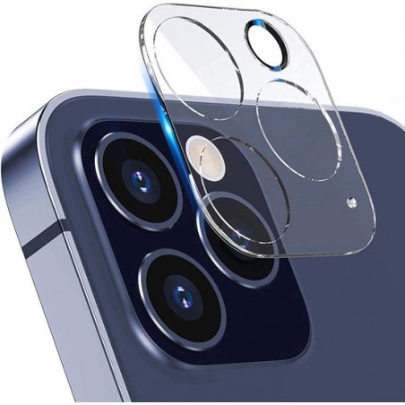 EmpX.nl Apple iPhone 12 Mini Camera Lens Protector - Transparant Tempered Glass