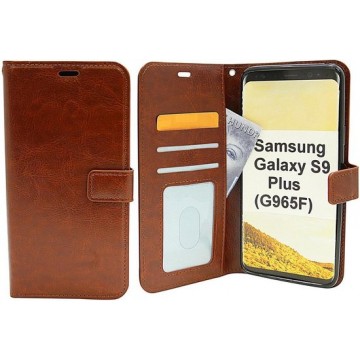 Samsung Galaxy S9 Plus - Bookcase Bruin - portemonee hoesje
