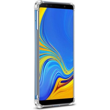 Samsung Galaxy A7 2018 Hoesje - Anti Shock Hybrid Backcover - Transparant