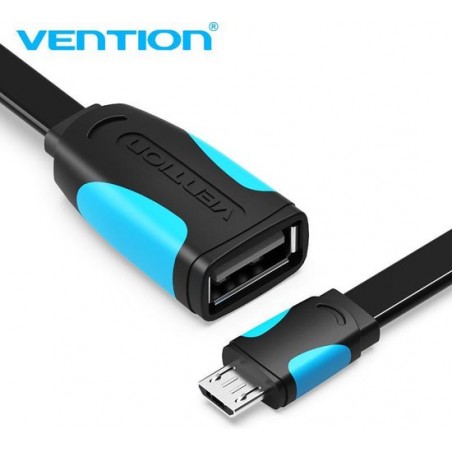 Vention Micro USB male naar USB 2.0 Female OTG kabel