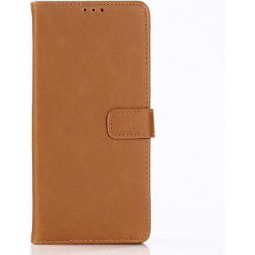 Shop4 - Samsung Galaxy Note 9 Hoesje - Wallet Case Retro Bruin